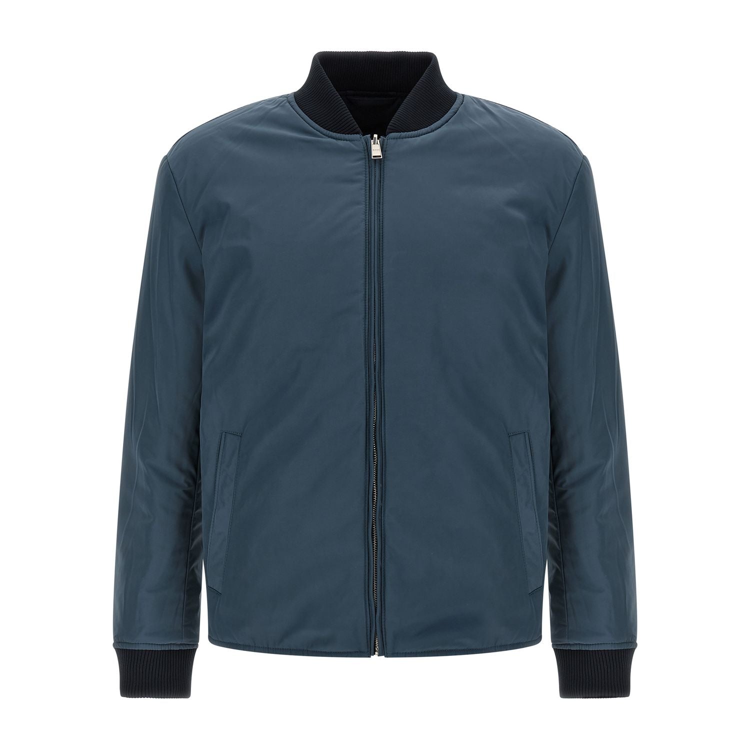 Hugo Boss Blue Polyester Bomber