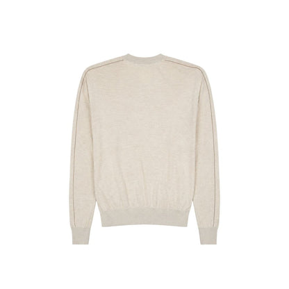 Brunello Cucinelli Beige Cashmere Sweatshirt