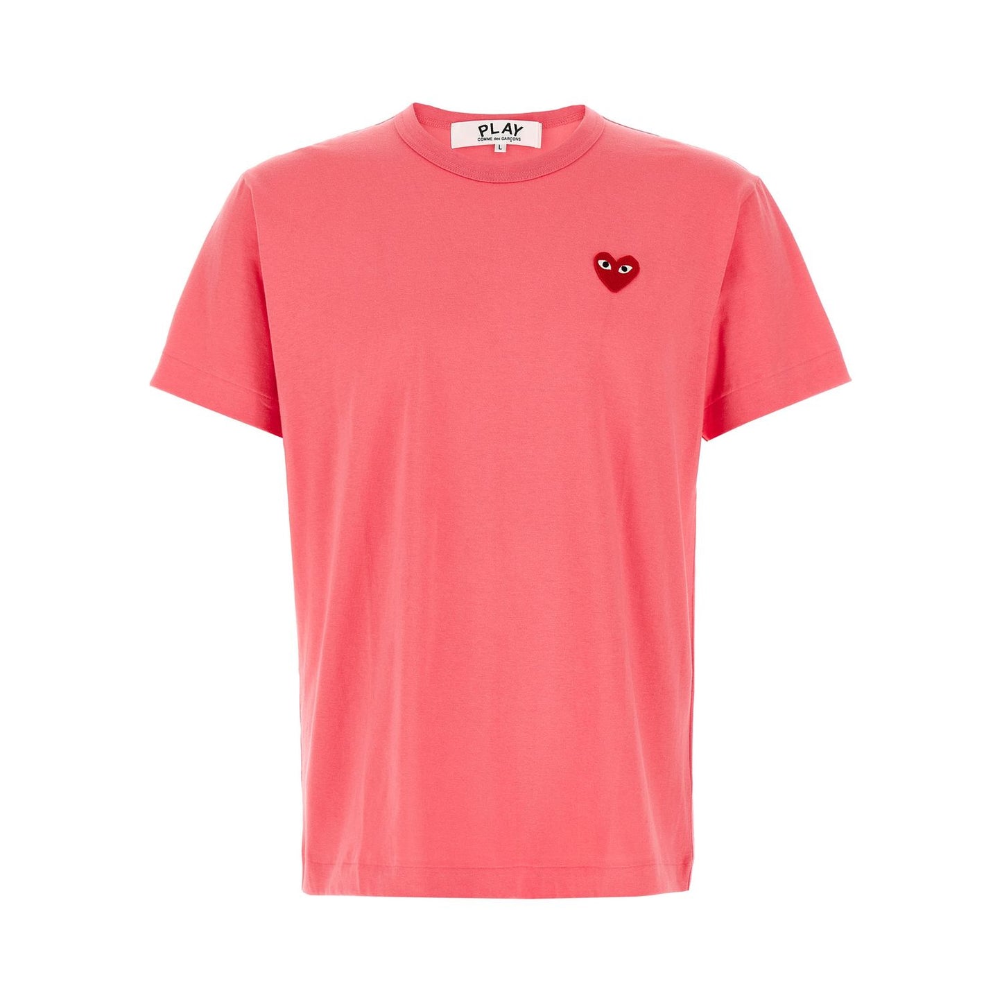 Comme Des Garçons Play Multicolor Cotton T-Shirt