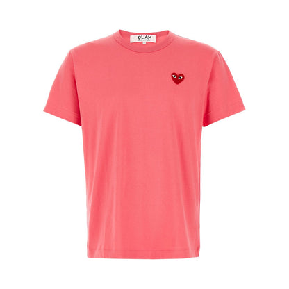 Comme Des Garçons Play Multicolor Cotton T-Shirt