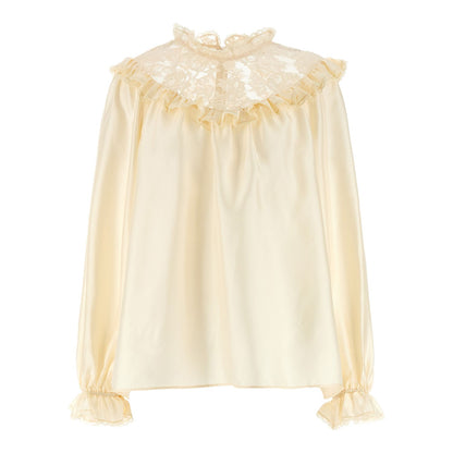 Zimmermann Beige Silk Blouse
