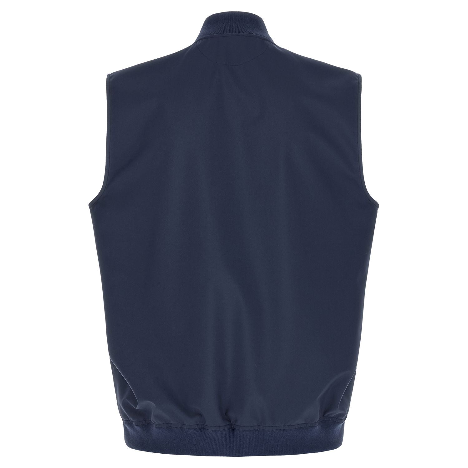 Brunello Cucinelli Blue Polyester Sleeveless Jacket