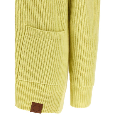 Stella McCartney Bicolor Virgin Wool Cardigan