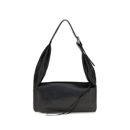 Maison Margiela Black Leather Shoulder Bag