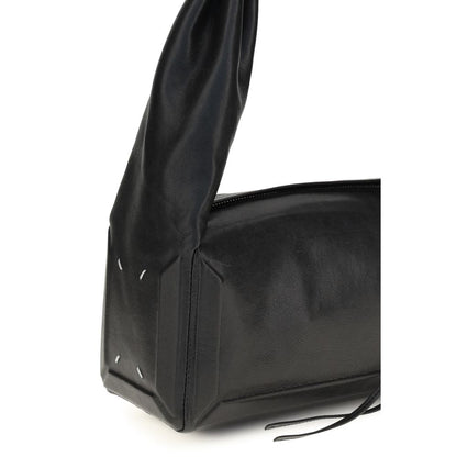 Maison Margiela Black Leather Shoulder Bag