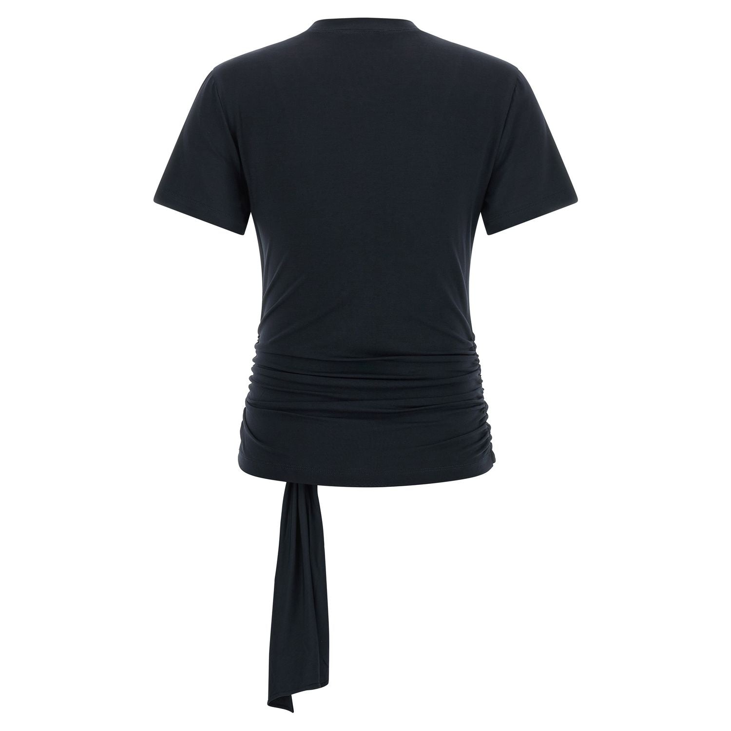7 For All Mankind Blue Lyocell T-Shirt