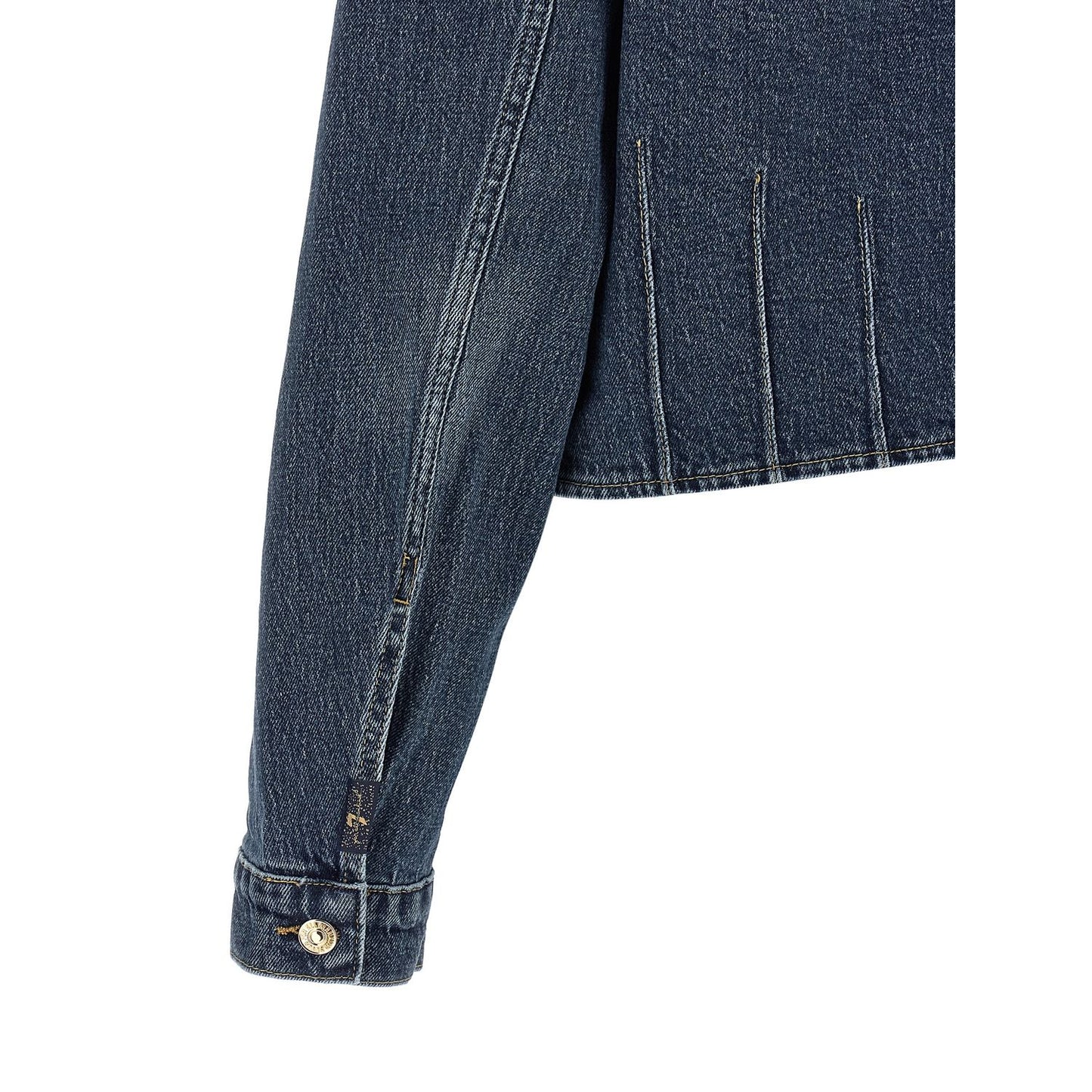 7 For All Mankind Blue Cotton Denim Jacket