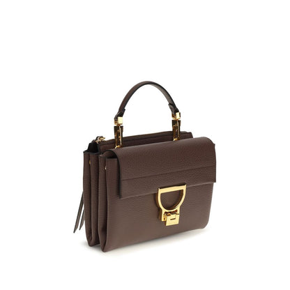 Coccinelle Brown Calf Leather Bos Taurus Handbag