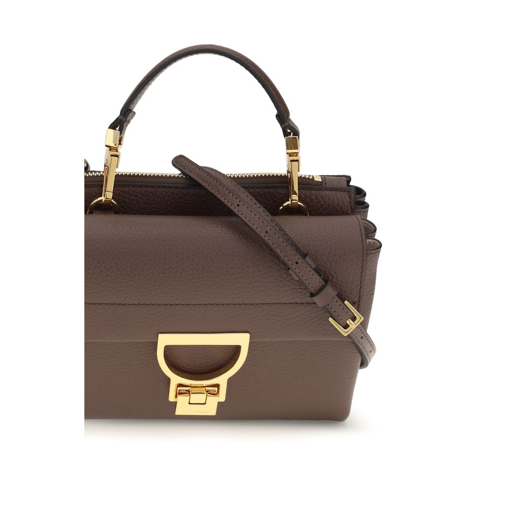 Coccinelle Brown Calf Leather Bos Taurus Handbag