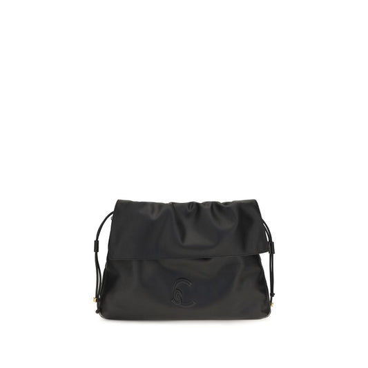 Coccinelle Black Calf Leather Bos Taurus Shoulder Bag