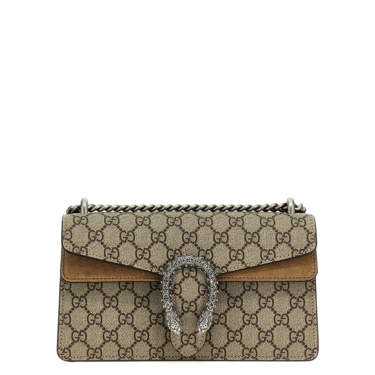 Gucci Beige Calfskin Shoulder Bag
