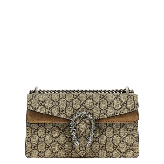 Gucci Beige Calfskin Shoulder Bag