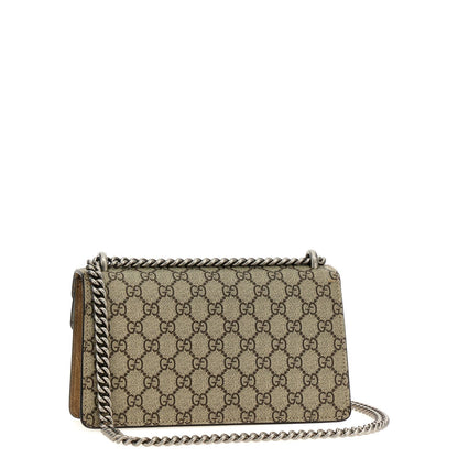 Gucci Beige Calfskin Shoulder Bag