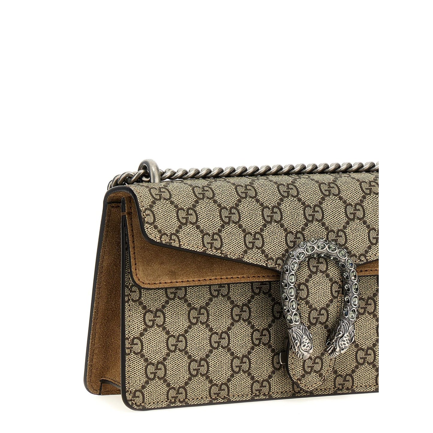 Gucci Beige Calfskin Shoulder Bag