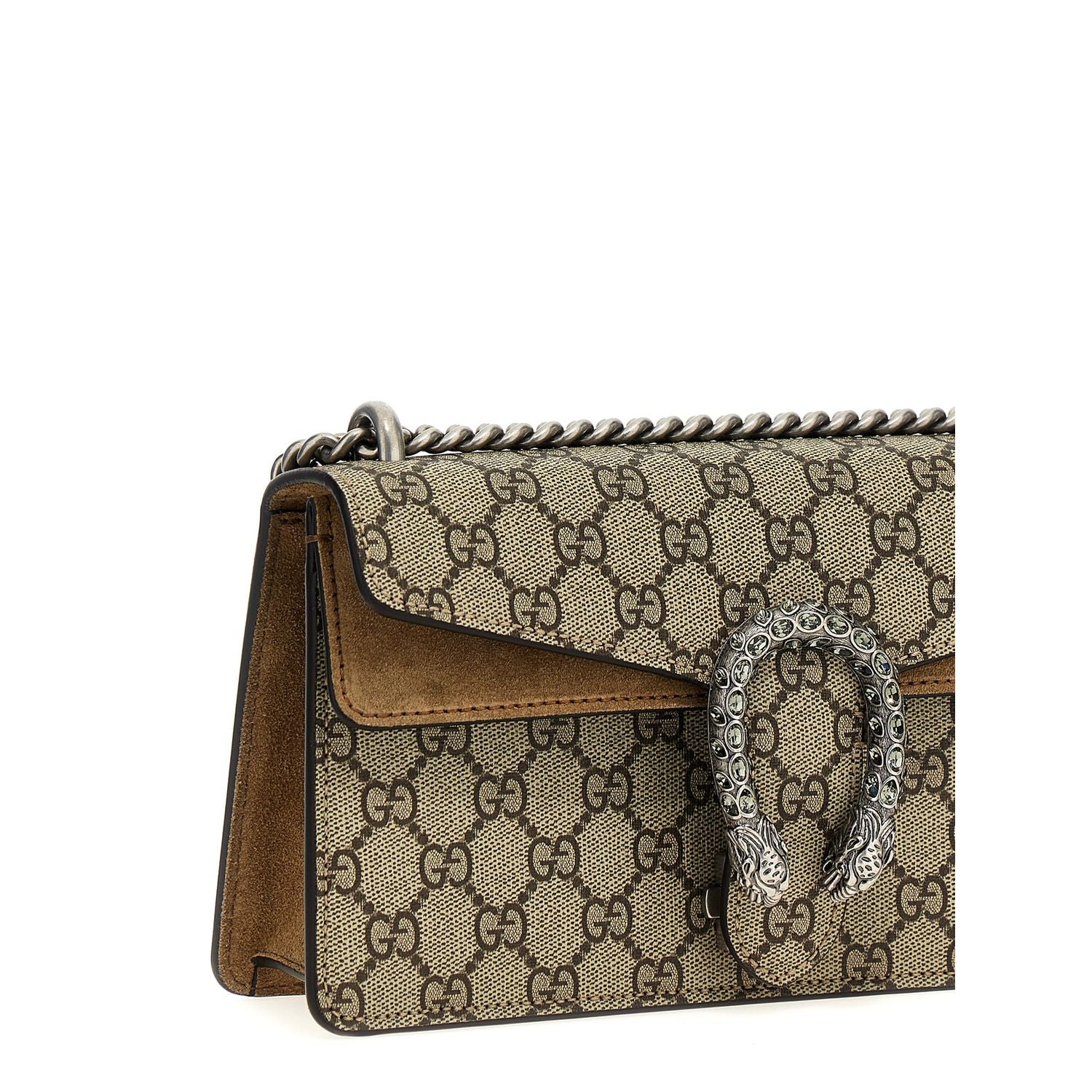 Gucci Beige Calfskin Shoulder Bag