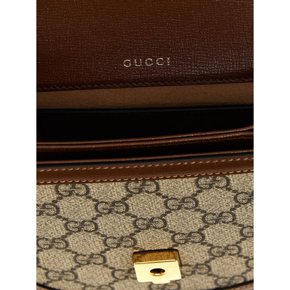 Gucci Brown Polyethylene Handbag