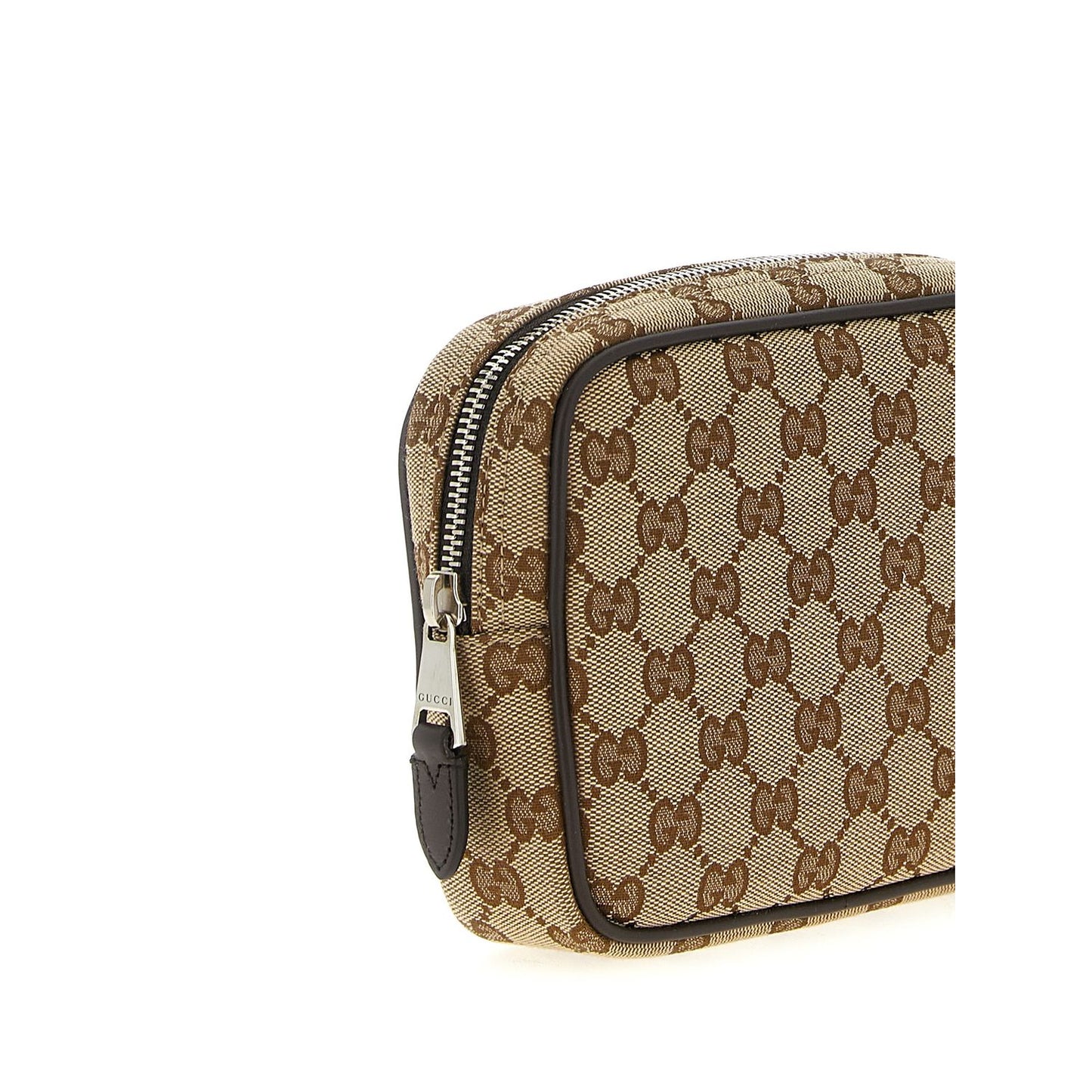 Gucci Beige Polyester Crossbody Bag