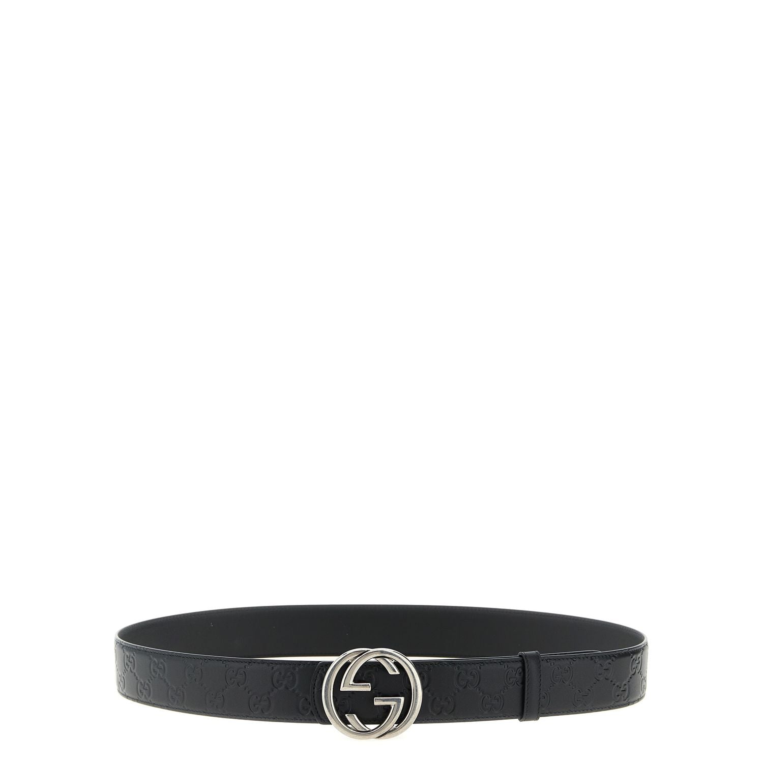 Gucci Black Calfskin Regular Belt