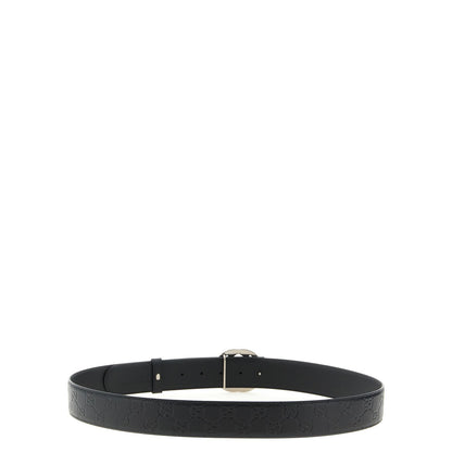 Gucci Black Calfskin Regular Belt
