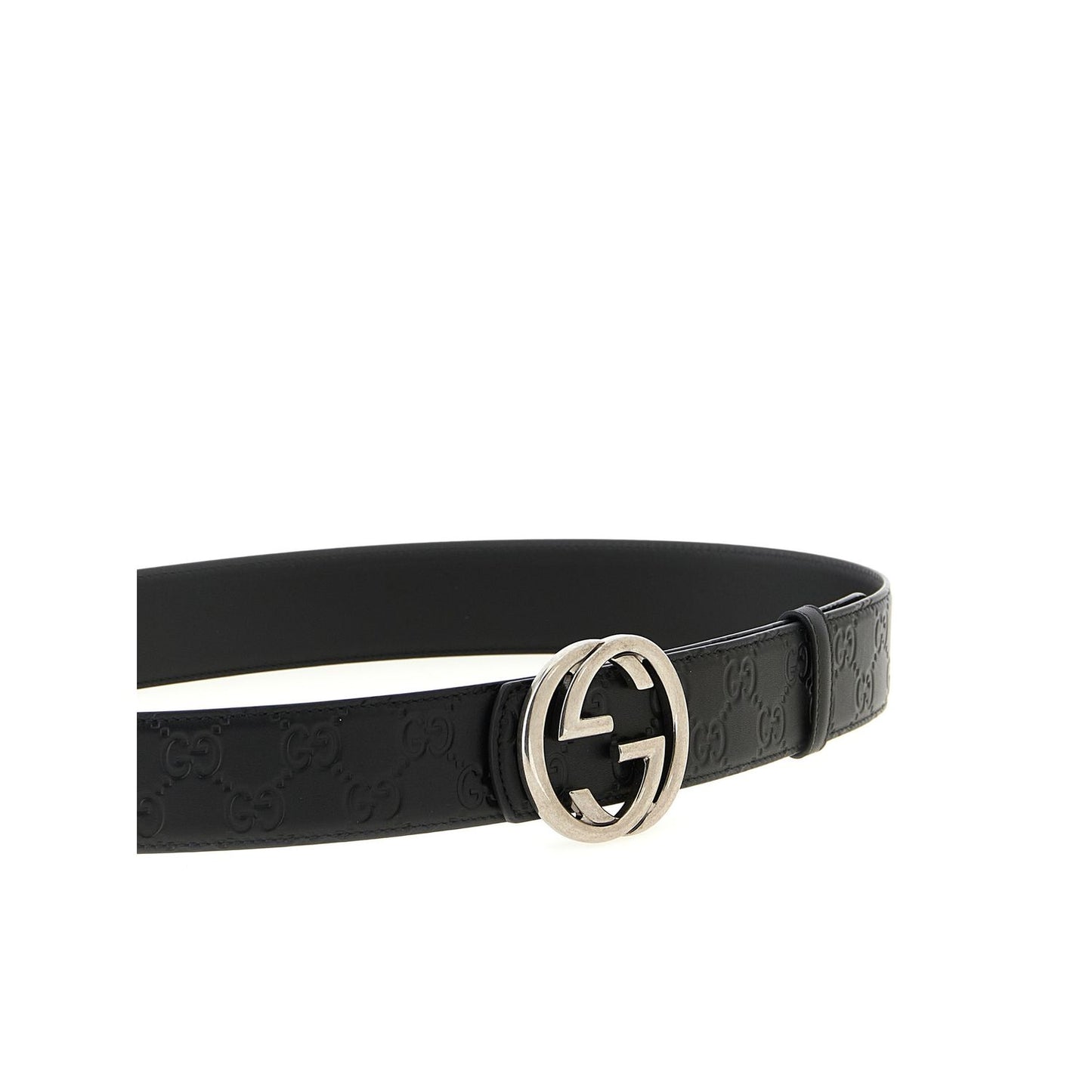 Gucci Black Calfskin Regular Belt