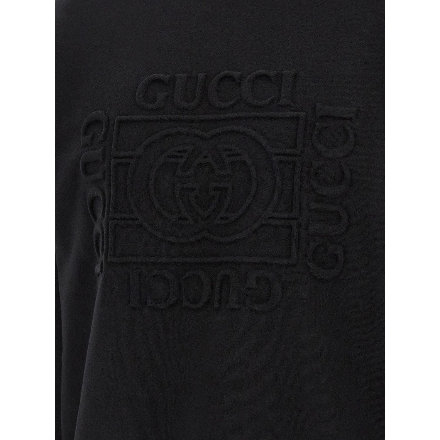 Gucci Black Cotton Sweatshirt