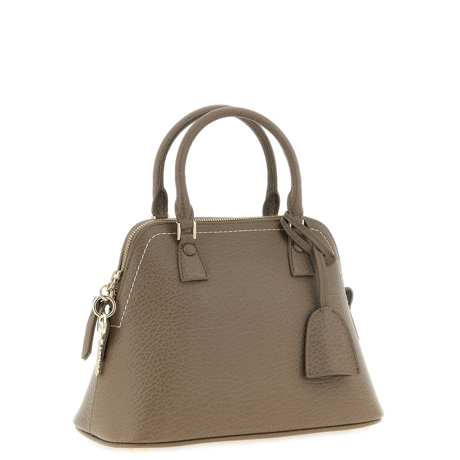 Maison Margiela Gray Calfskin Shoulder Bag
