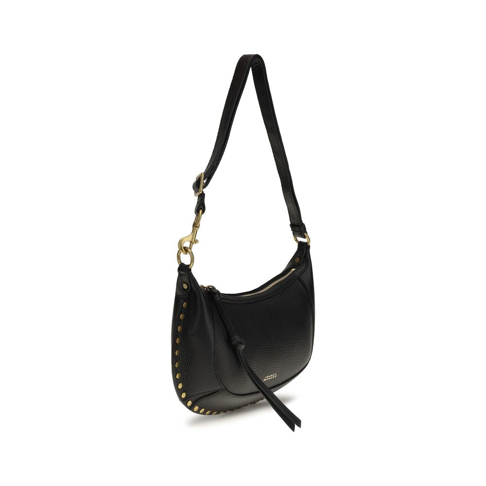 Isabel Marant Black Calf Leather Bos Taurus Shoulder Bag