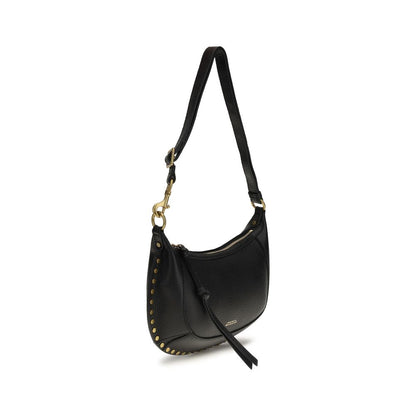 Isabel Marant Black Calf Leather Bos Taurus Shoulder Bag