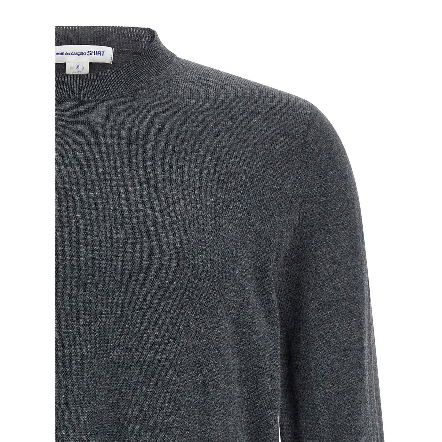 Comme Des Garçons Gray Acetate Cardigan