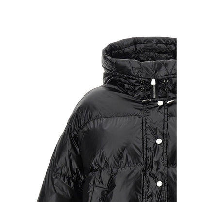 PINKO Black Polyamide Shell Jacket