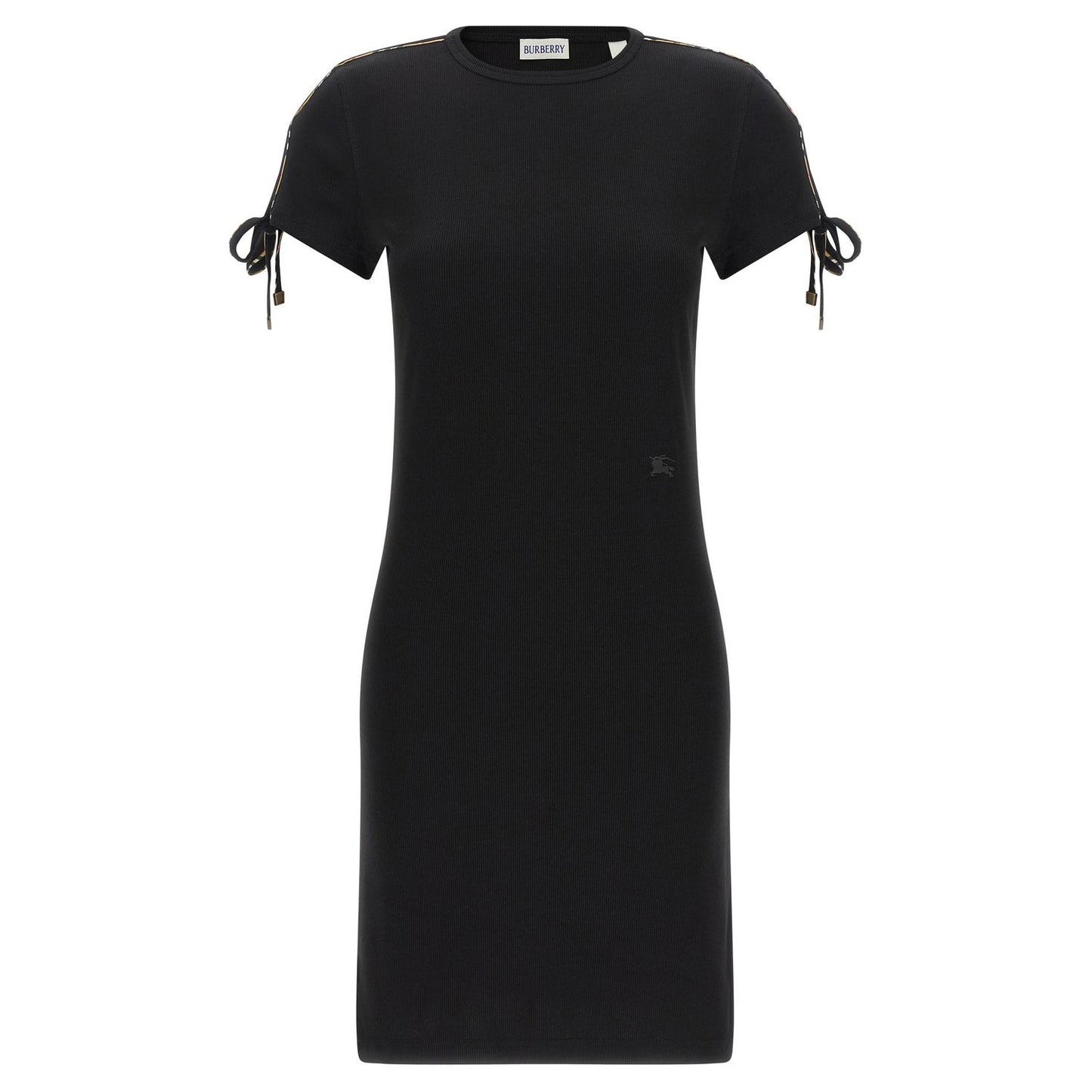 Burberry Black Cotton Short Dress