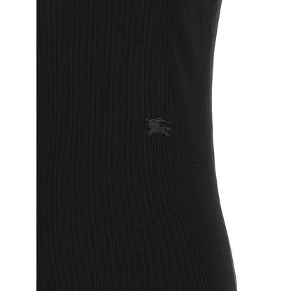 Burberry Black Cotton Short Dress