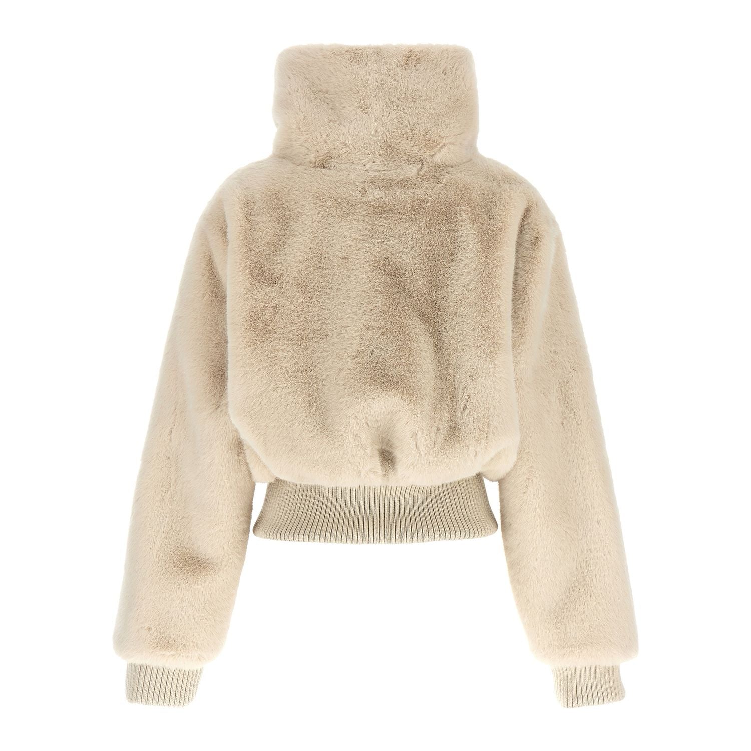 PINKO Beige Polyester Full-Length Jacket