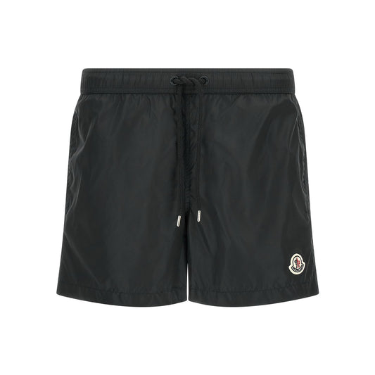 Moncler Black Polyamide Knee Length