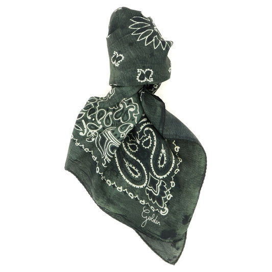 Golden Goose Bicolor Silk Foulard