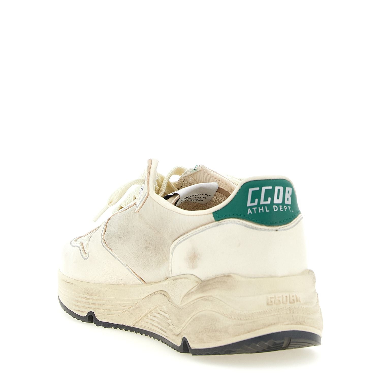 Golden Goose Bicolor Leather Athletic Sneakers