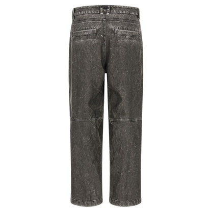 Diesel Gray Polyethylene Casual Pants