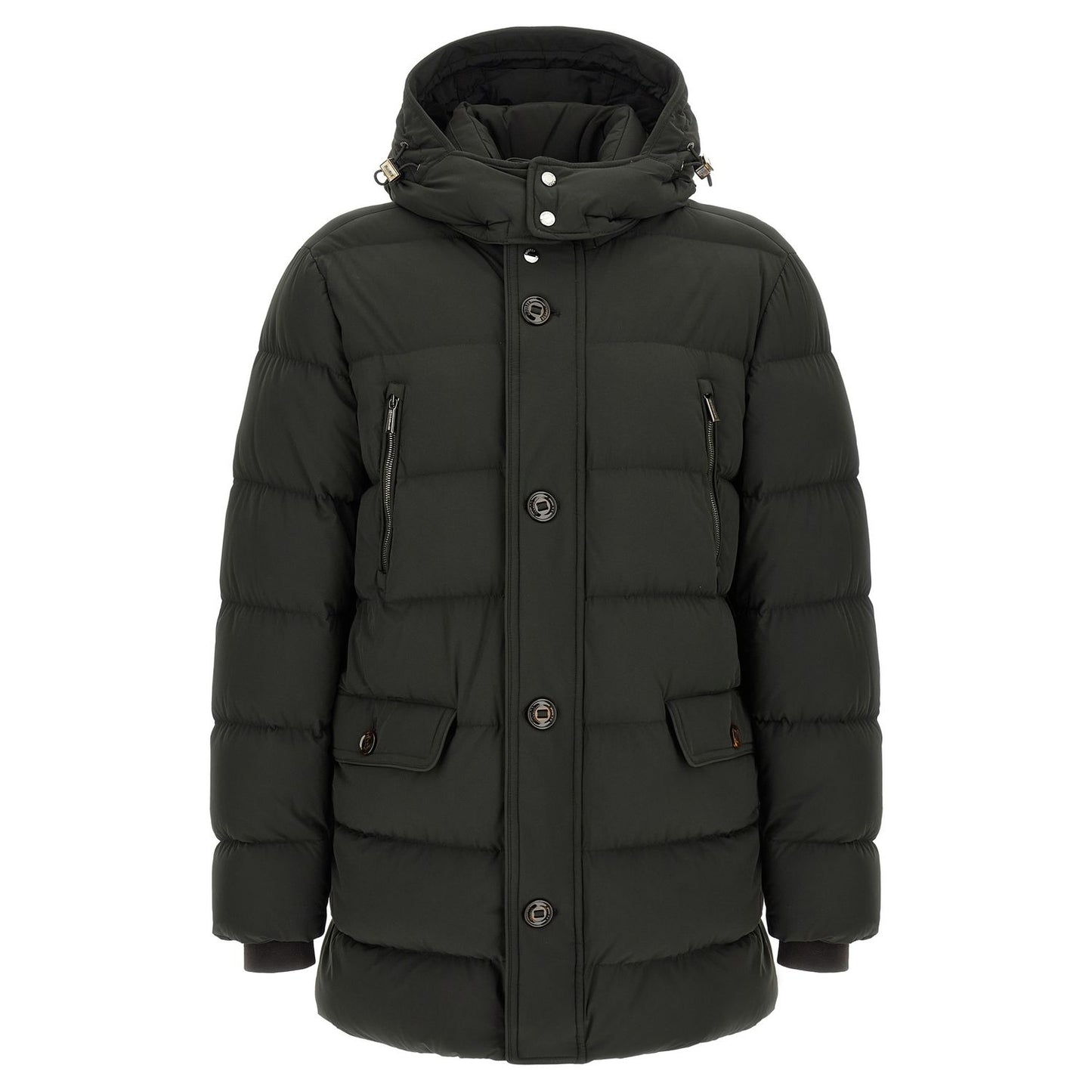 MooRER Bicolor Wool Full-Length Jacket