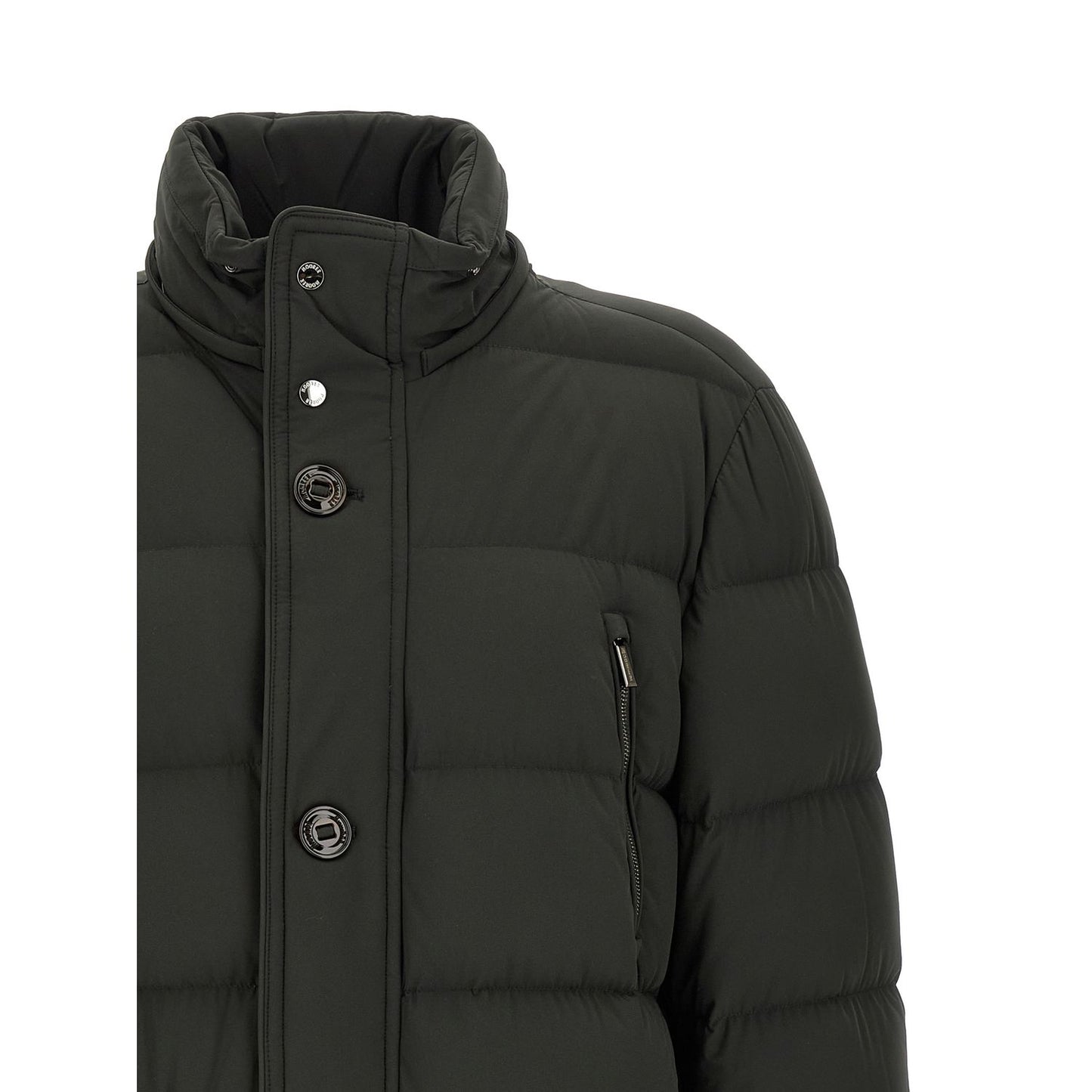 MooRER Bicolor Wool Full-Length Jacket