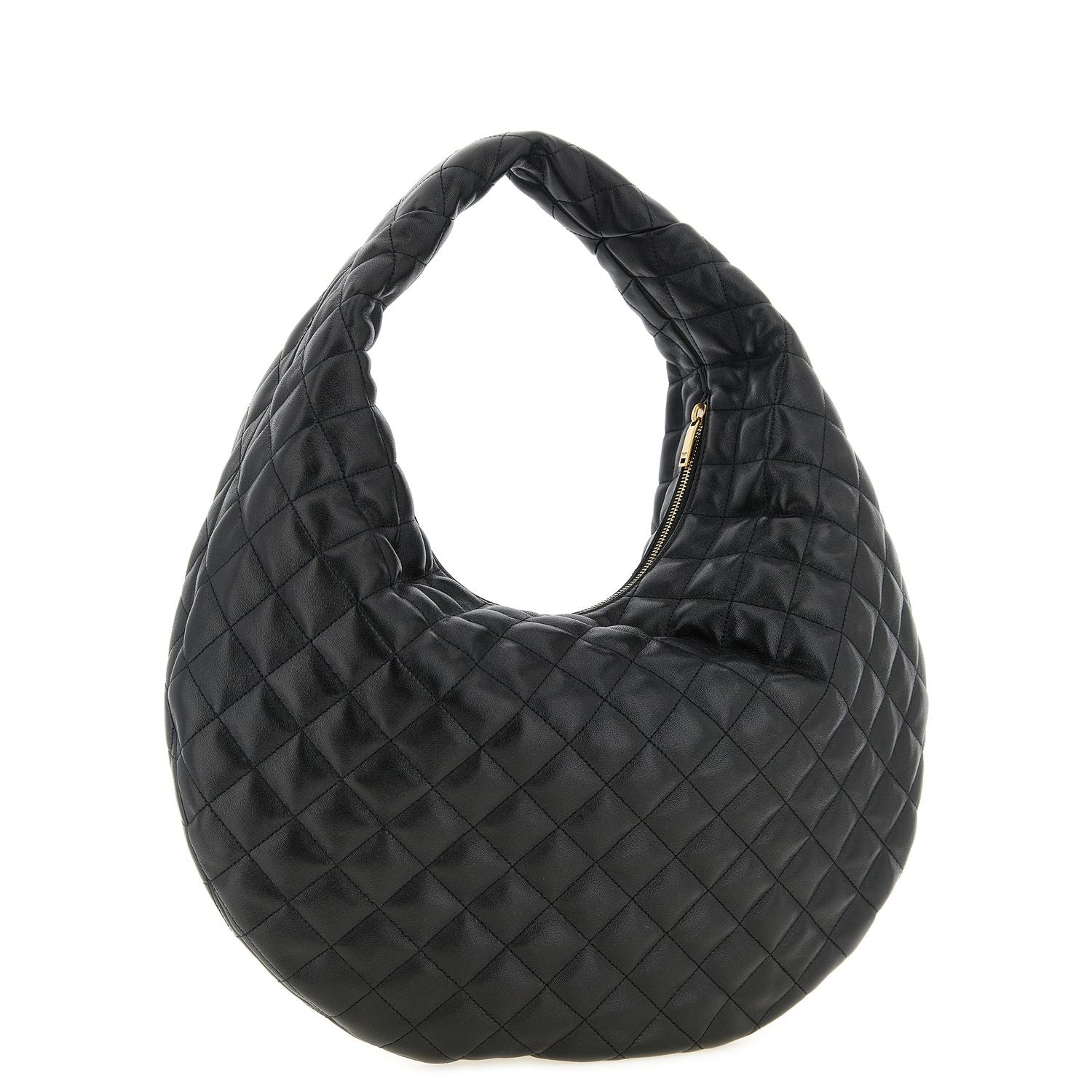 Saint Laurent Black Lamb Leather Shoulder Bag