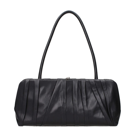 Jil Sander Black Leather Shoulder Bag