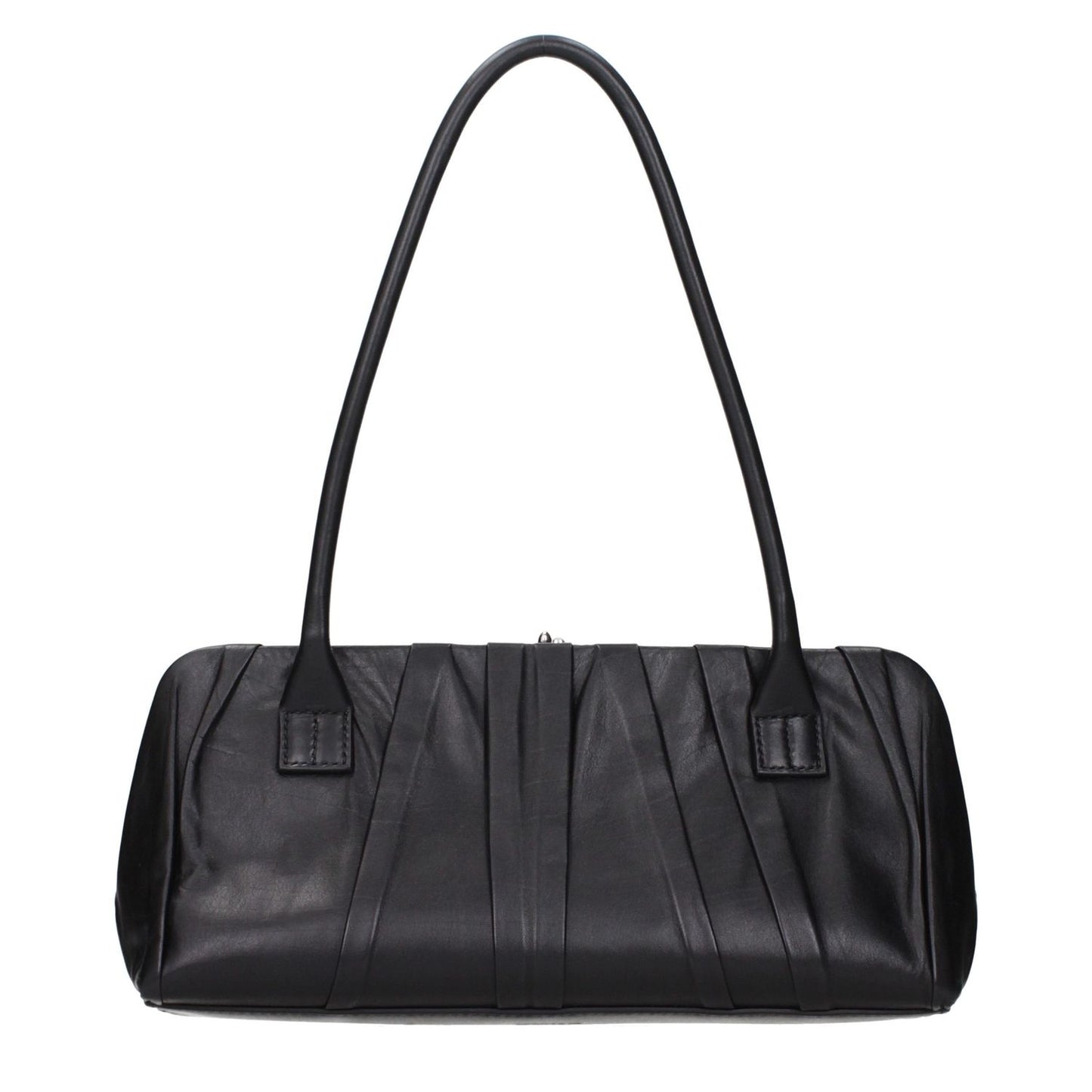 Jil Sander Black Leather Shoulder Bag