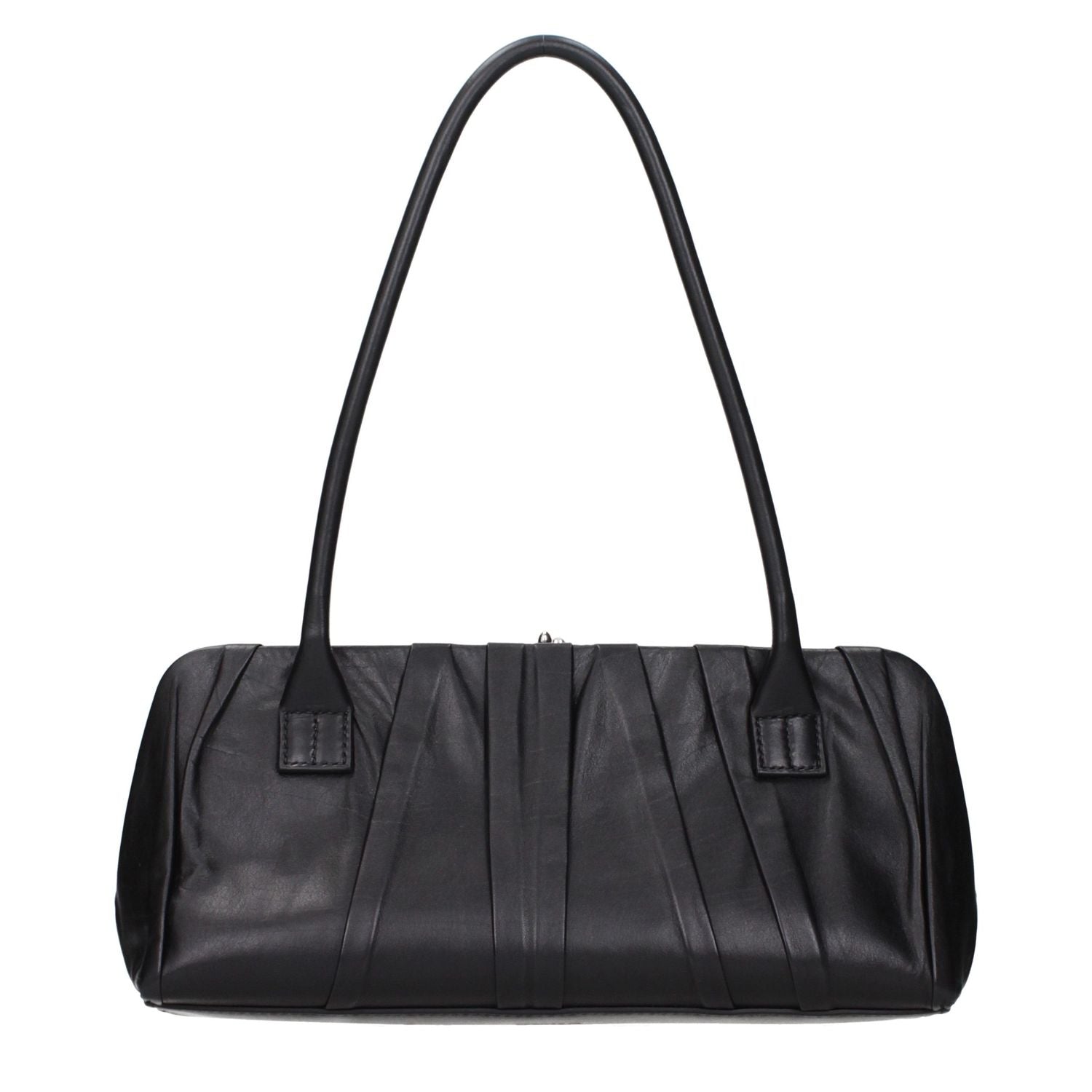 Jil Sander Black Leather Shoulder Bag