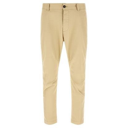 Dsquared² Beige Cotton Cargo Pants