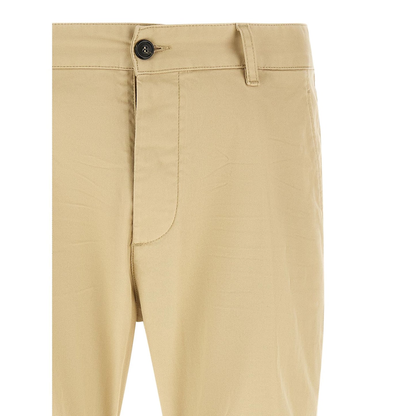Dsquared² Beige Cotton Cargo Pants