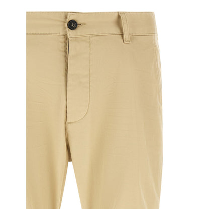 Dsquared² Beige Cotton Cargo Pants