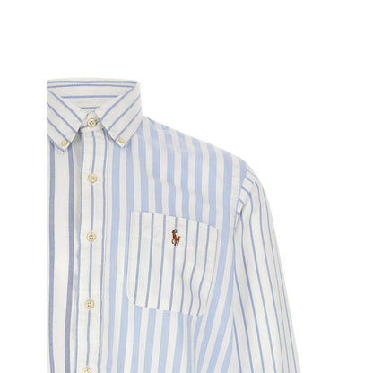 Polo Ralph Lauren Blue Cotton Blouse