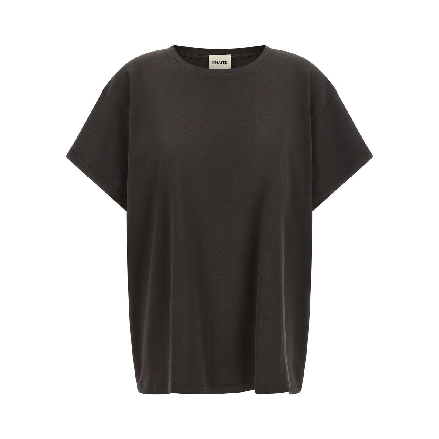 Khaite Gray Cotton T-Shirt