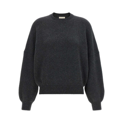 Khaite Gray Cashmere Cardigan