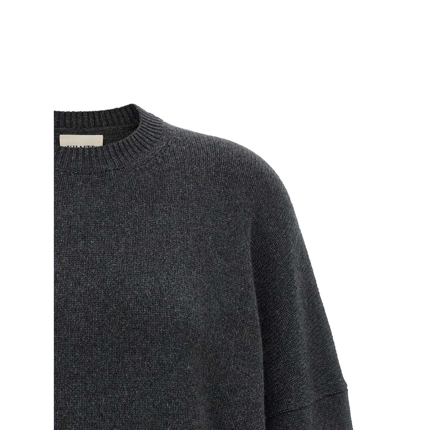 Khaite Gray Cashmere Cardigan